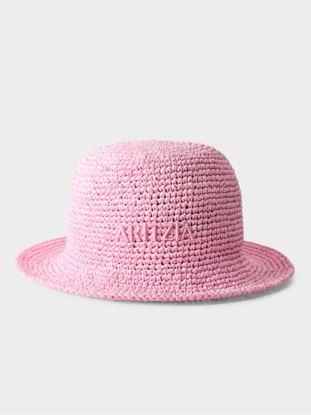 Aritzia Kids Light Pink Crochet Sun Hat